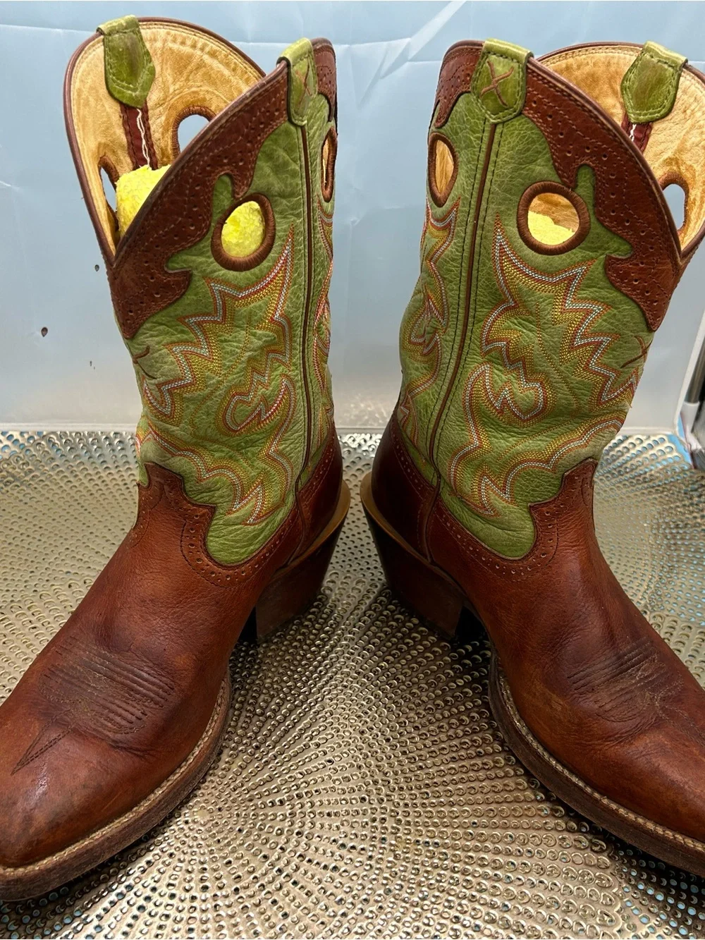 Twisted X men 11 flame stitch cowboy boots
